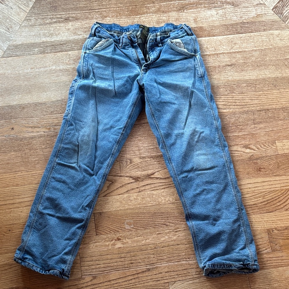 Stanley Fleece lined carpenter jeans